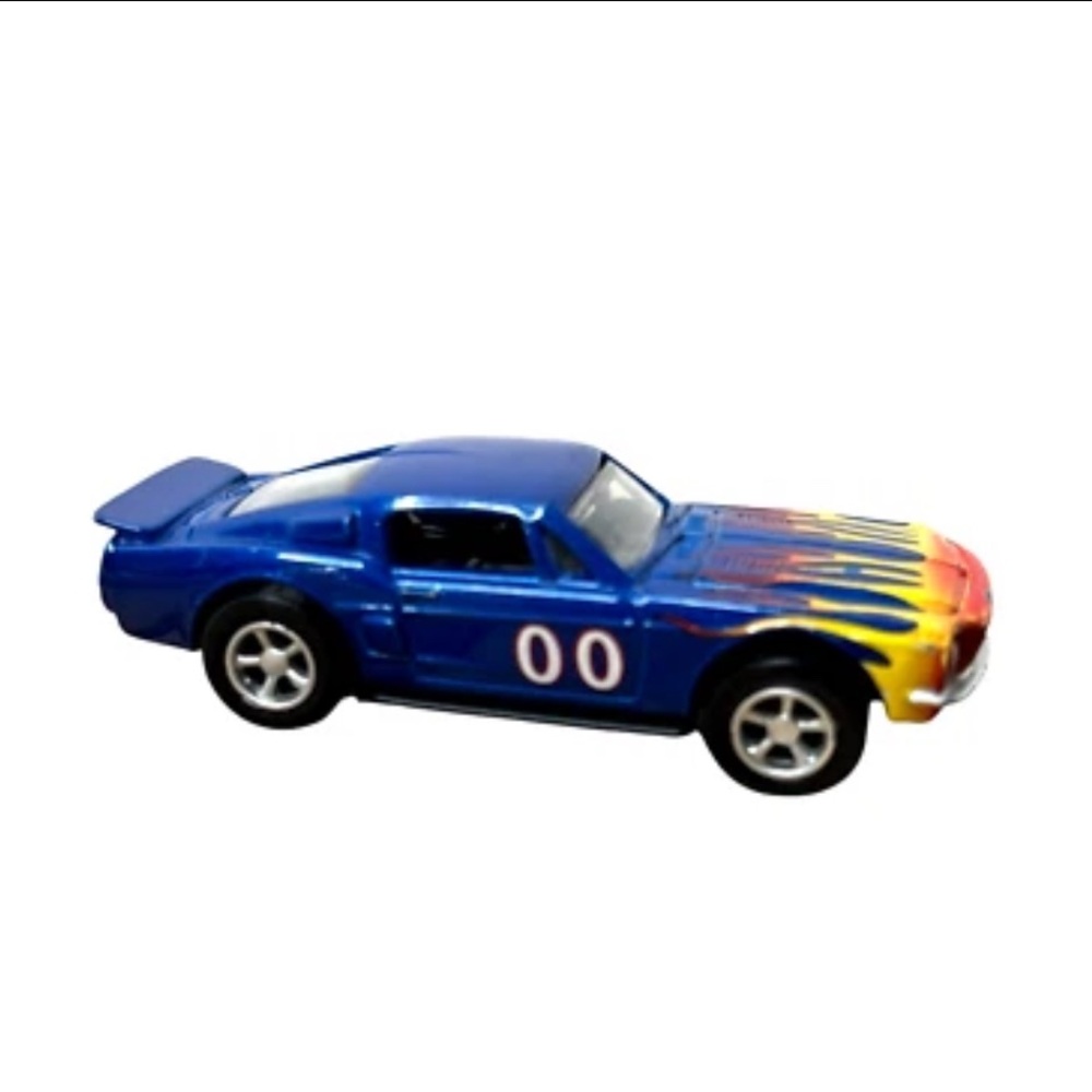 The Dukes Of Hazard Cooter’s 68 Ford Mustang 00 Die Cast Racing Champions Flames